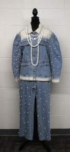 Pearl Denim Set