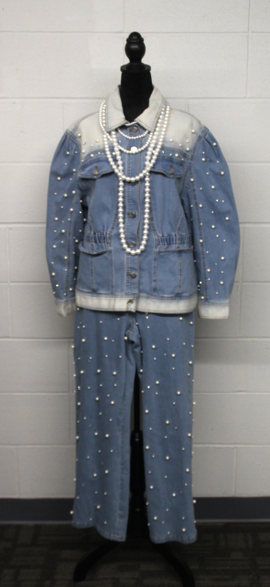 Pearl Denim Set