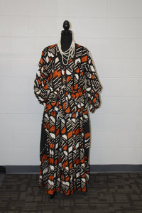 Black and Orange Monarch Two Piece Set