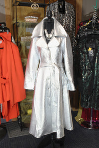 Silver Trench Coat