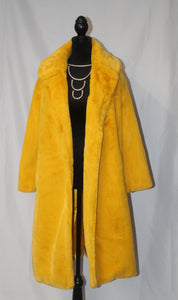 Yellow Fur Coat