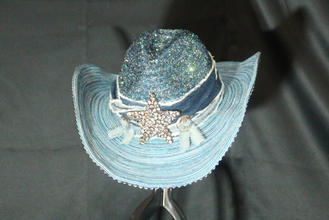 Denim Star Cowboy Hat