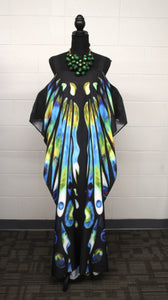 Sapphire Butterfly Dress