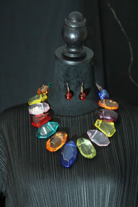 Rainbow Stone Necklace