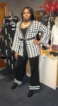 Load image into Gallery viewer, Knit Houndstooth Three Piece Set
