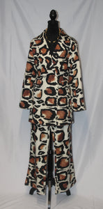 Leopard Coat Set