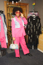 Load image into Gallery viewer, Pink and Denim Suit
