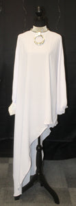 White Asymmetrical Shirt