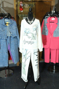 White Amore Lounge Set