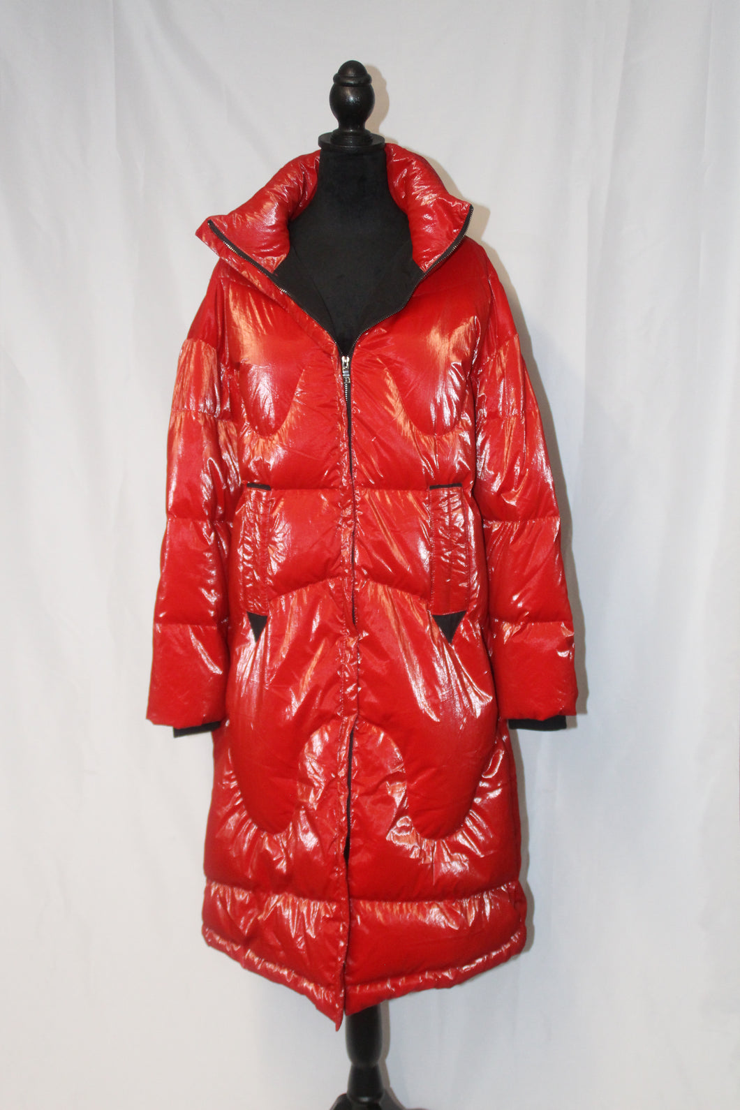 Red Puffer Coat