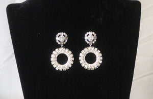 Silver Ring Earrings