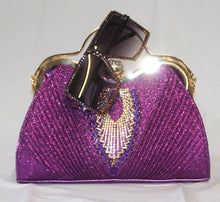 Load image into Gallery viewer, Purple Shine Purse
