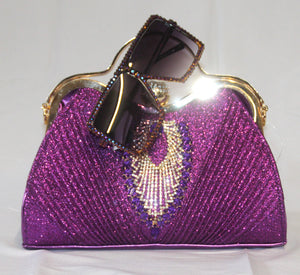 Purple Shine Purse