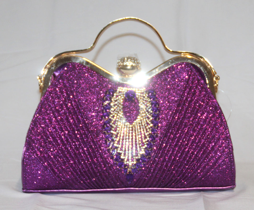 Purple Shine Purse