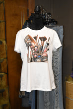 Load image into Gallery viewer, White Fashion T Shirt
