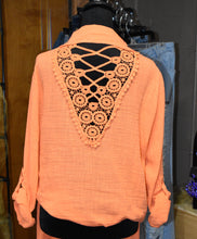 Load image into Gallery viewer, Orange Linen Set
