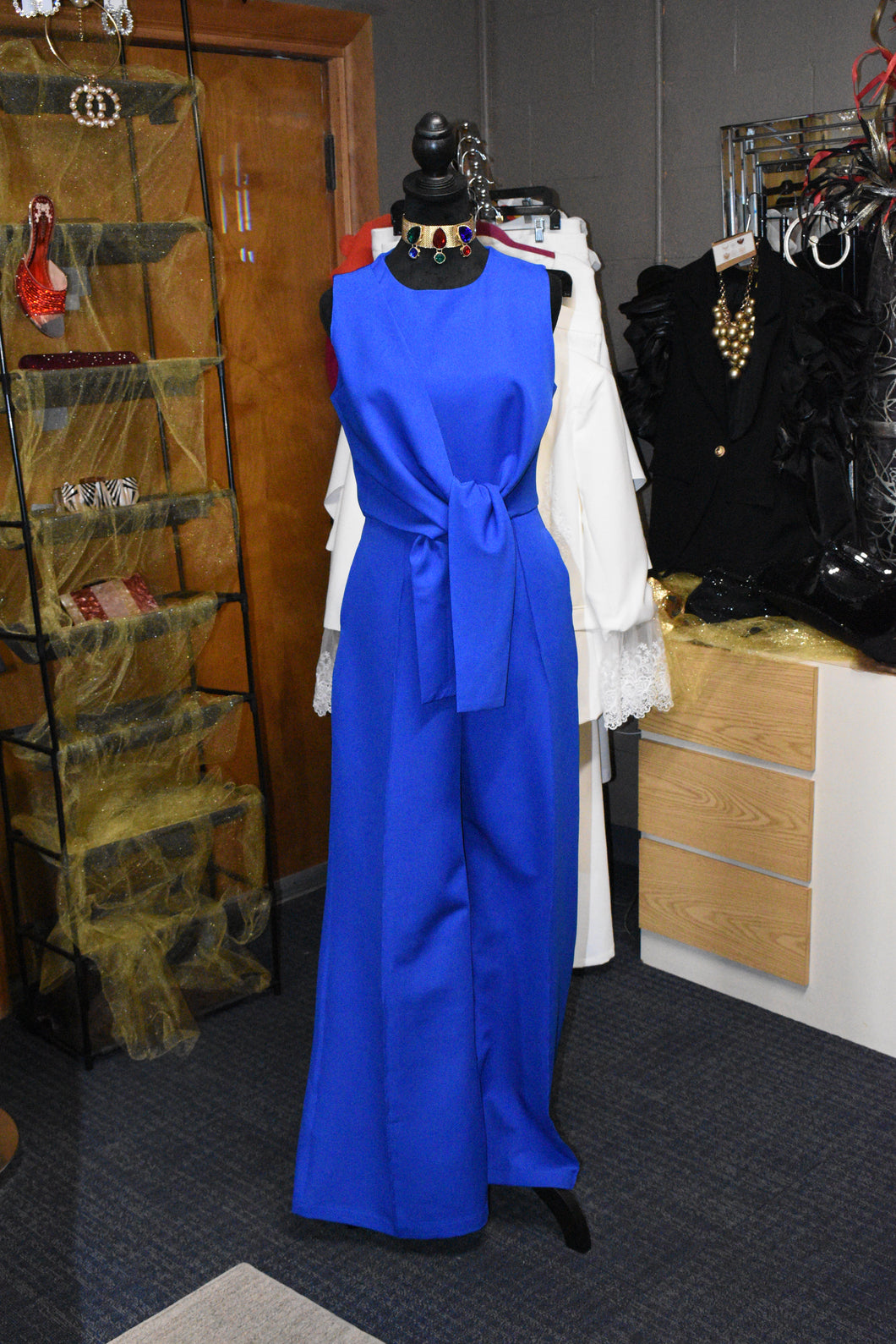 Blue Jumpsuit