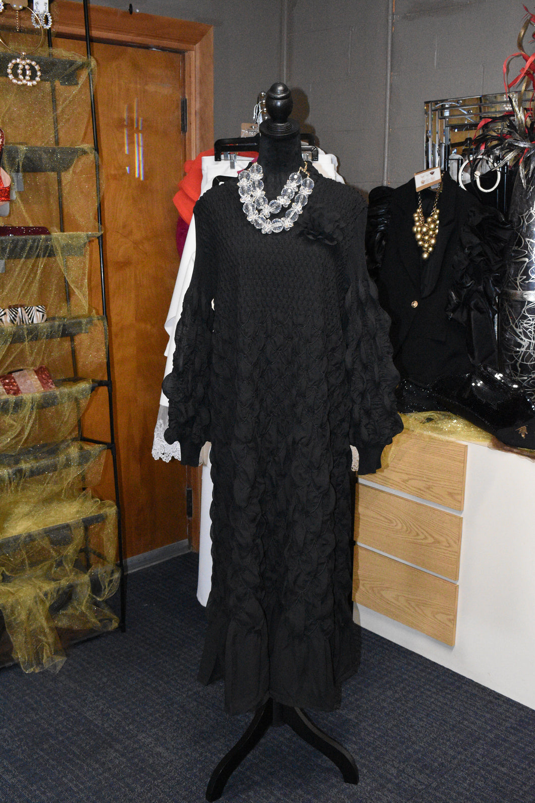 Black Bubble Dress