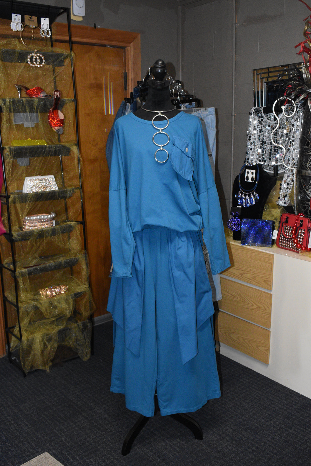 Blue Lounge Set