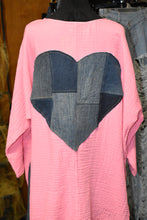 Load image into Gallery viewer, Denim Heart Two Piece Set
